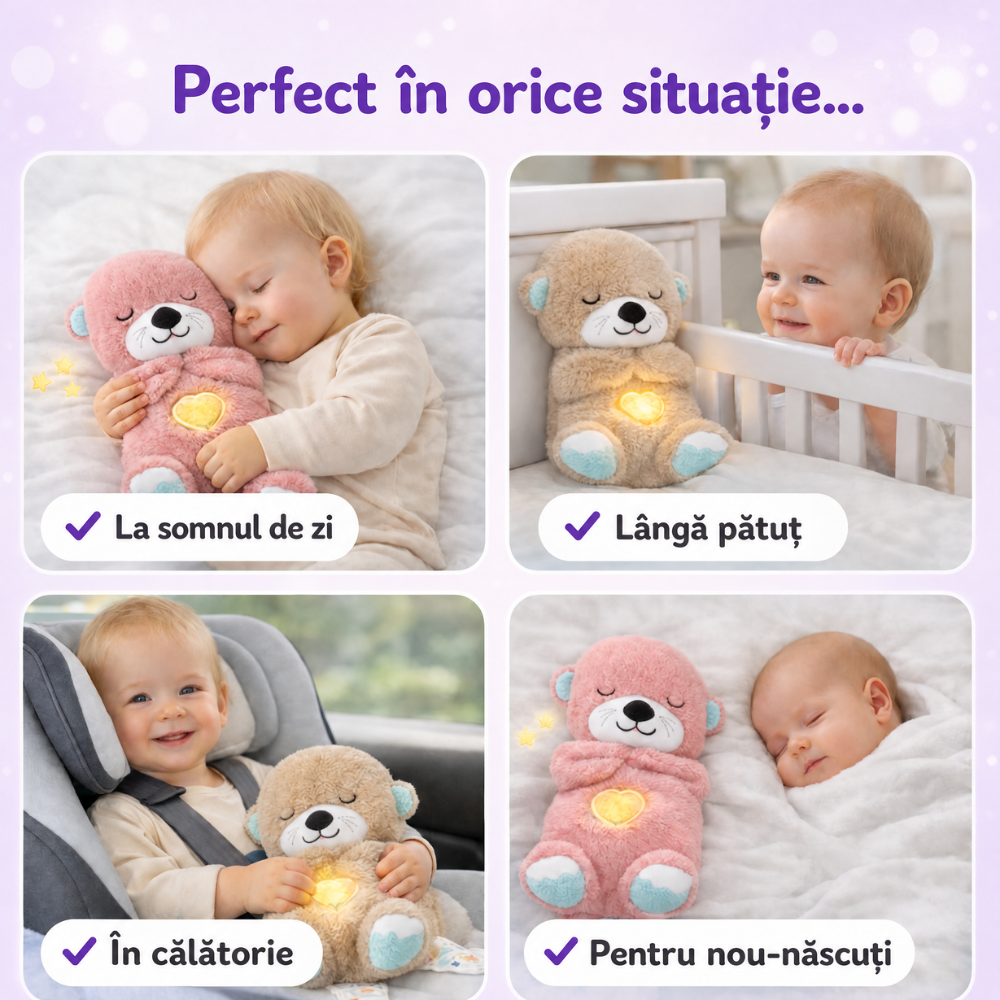Dreamly – Ursuleț care respiră, pentru un somn ușor