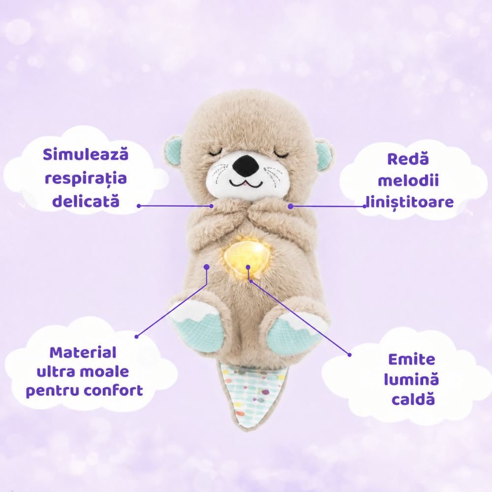 Dreamly – Ursuleț care respiră, pentru un somn ușor